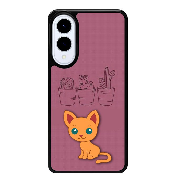 Cartoon Cute Cats Samsung Galaxy S25 Edge 5G Case OV9321