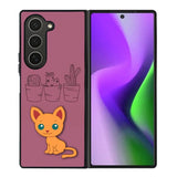 Cartoon Cute Cats Samsung Galaxy Z Fold 6 5G 2024 Case OV9321