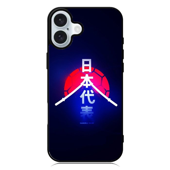 Samurai Blue iPhone 16 Case QC9398