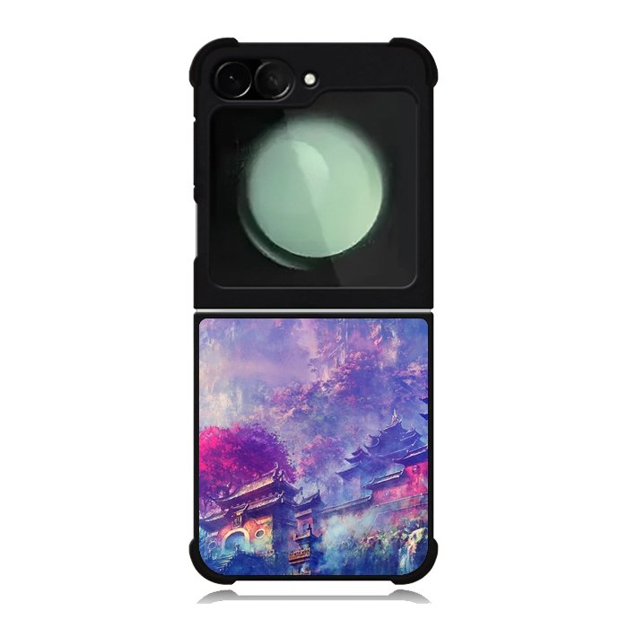 Retro Japanese Samsung Galaxy Z Flip 6 5G 2024 Case OV9397