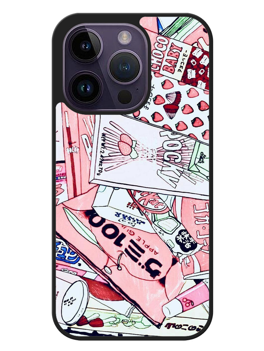 Japanese Pink iPhone 14 Pro Case