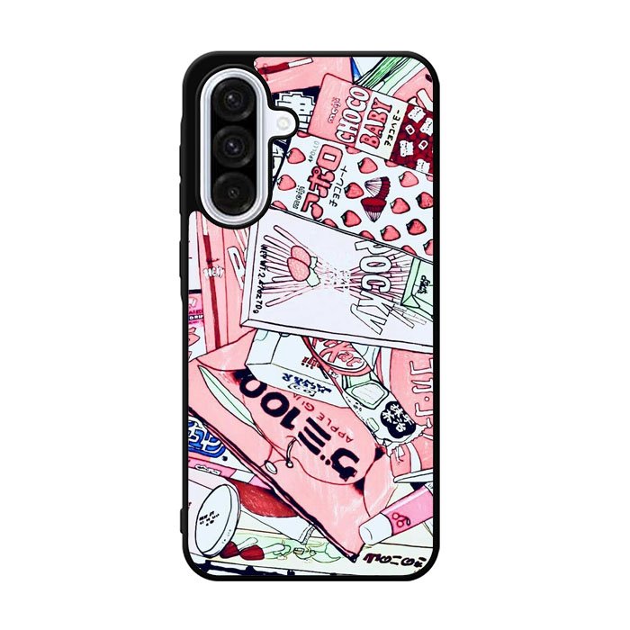 Japanese Pink Samsung Galaxy A36 Case OV5903