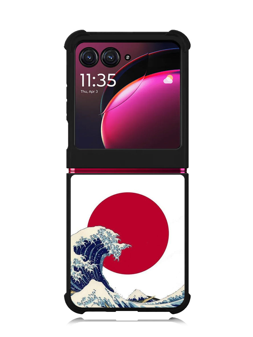 Japanese Style Motorola Moto Razr Plus 2023 , Moto Razr+ 2023 Case OV9354