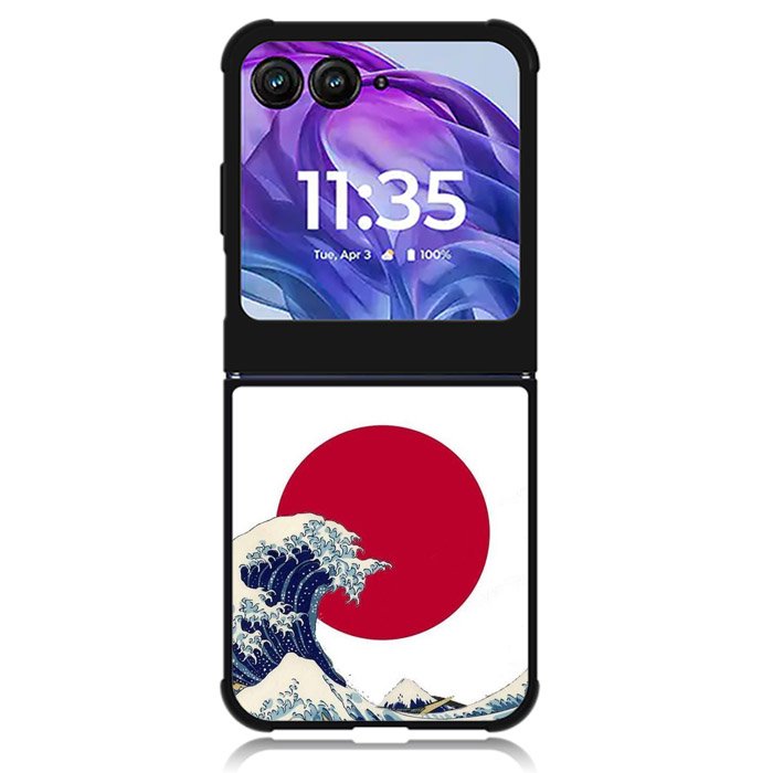 Japanese Style Motorola Moto Razr Plus 2024 , Moto Razr+ 2024 Case OV9354