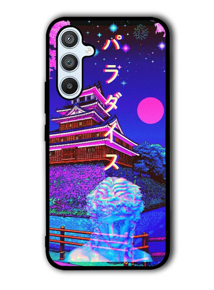 Japanese Vaporwave Samsung Galaxy A14 5G Case QC9355
