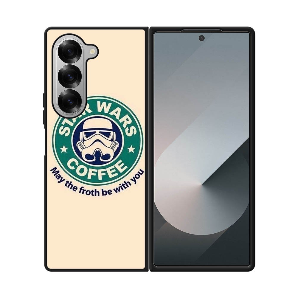Coffee Star Wars Samsung Galaxy Z Fold 7 5G Case QC9328