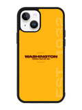 Washington Yellow Football iPhone 14 Plus Case QC9418