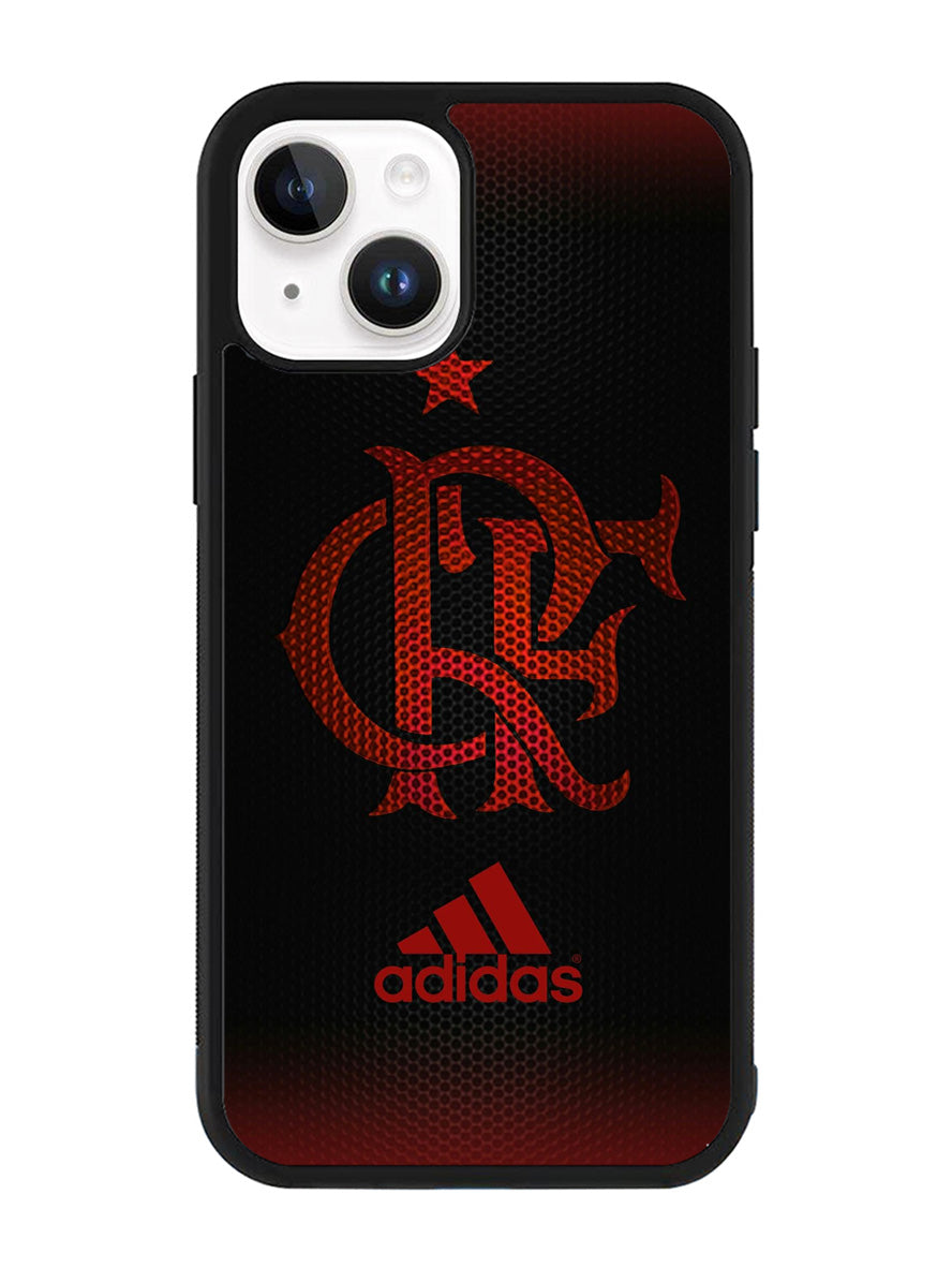 Flamengo Adidas iPhone 14 Plus Case QC9341