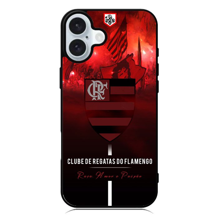 Clube de Regatas do Flamengo iPhone 16 Case QC9326
