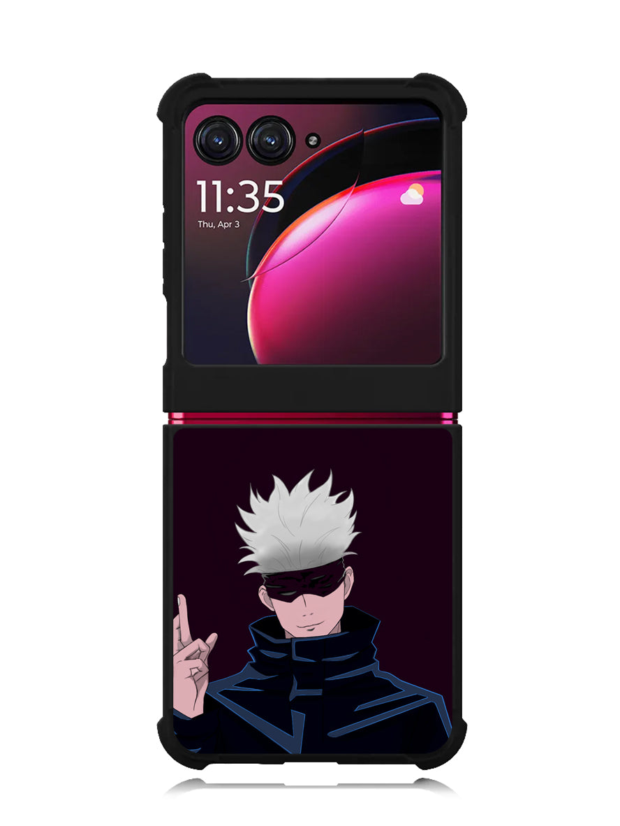 Satoru Gojo Jujutsu Motorola Moto Razr Plus 2023 , Moto Razr+ 2023 Case OV9428