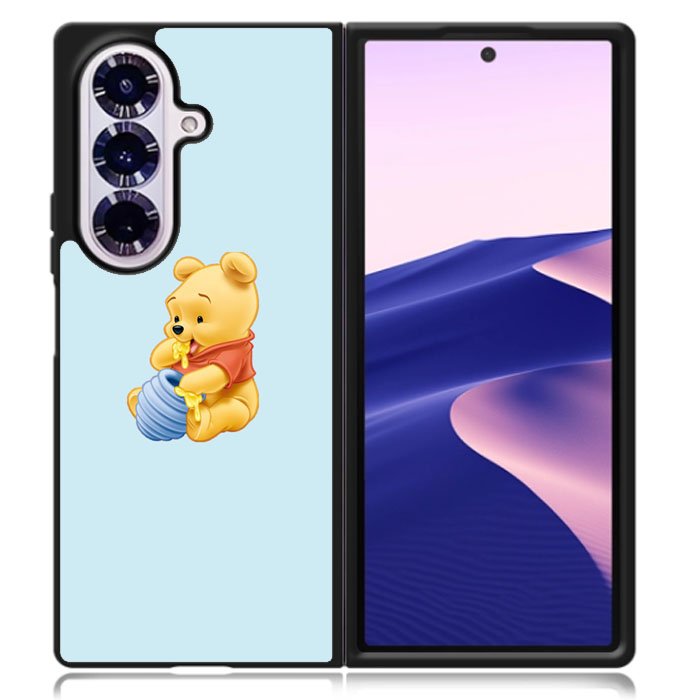 Winnie The Pooh Honey Samsung Galaxy Z Fold 7 Case OV9438