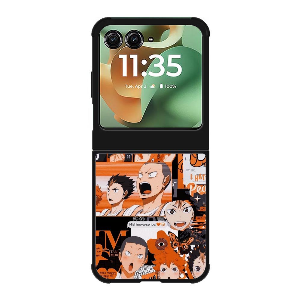 Haikyuu Tanaka Motorola Moto RAZR 2025 Case OV9449