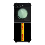 Dhl Yellow Black Samsung Galaxy Z Flip 6 5G 2024 Case OV9482