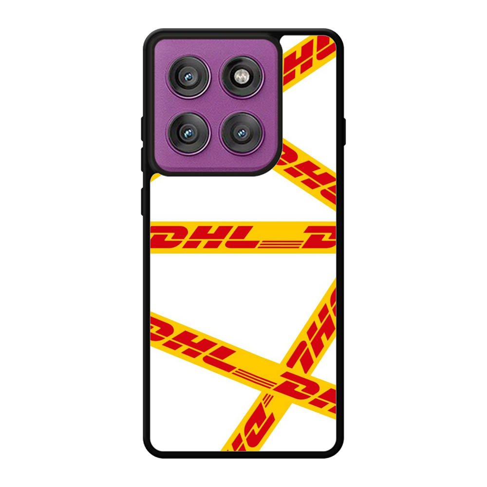 Line DHL White Motorola Moto Edge 60 Pro Case QC9461