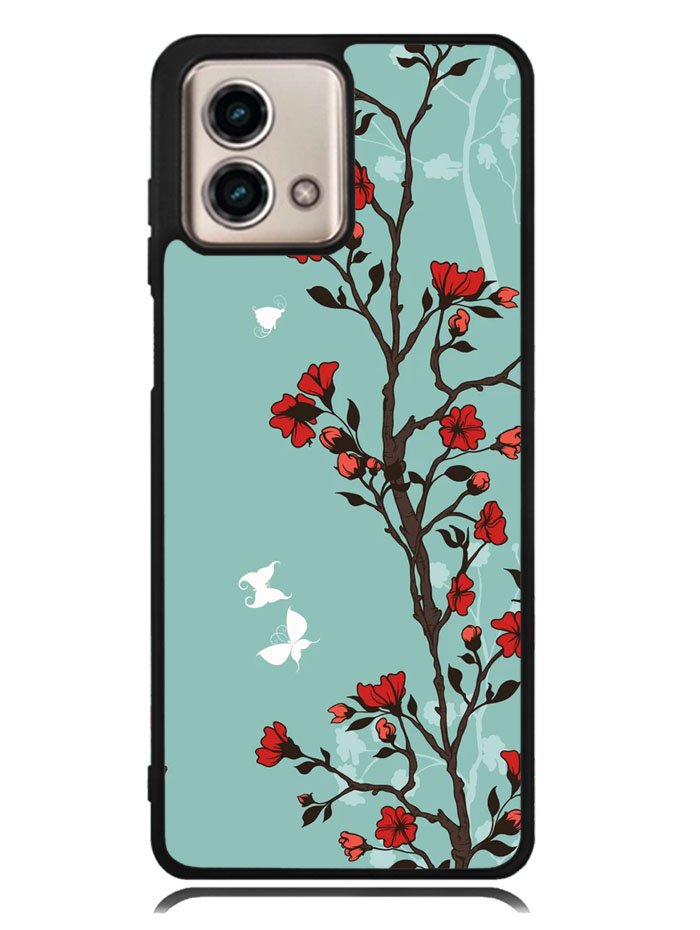 Japanese Flowers Motorola Moto G Stylus 5G 2023 Case OV9457