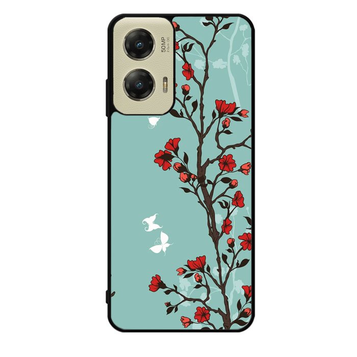 Japanese Flowers Motorola Moto G Stylus 5G 2024 Case OV9457