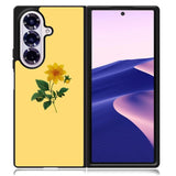 Yellow Flower Samsung Galaxy Z Fold 7 Case OV9441
