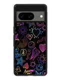Neon Doodles Google Pixel 8A Case QC9467