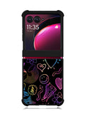 Neon Doodles Motorola Moto Razr Plus 2023 , Moto Razr+ 2023 Case OV9467