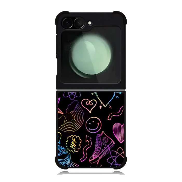 Neon Doodles Samsung Galaxy Z Flip 6 5G 2024 Case OV9467