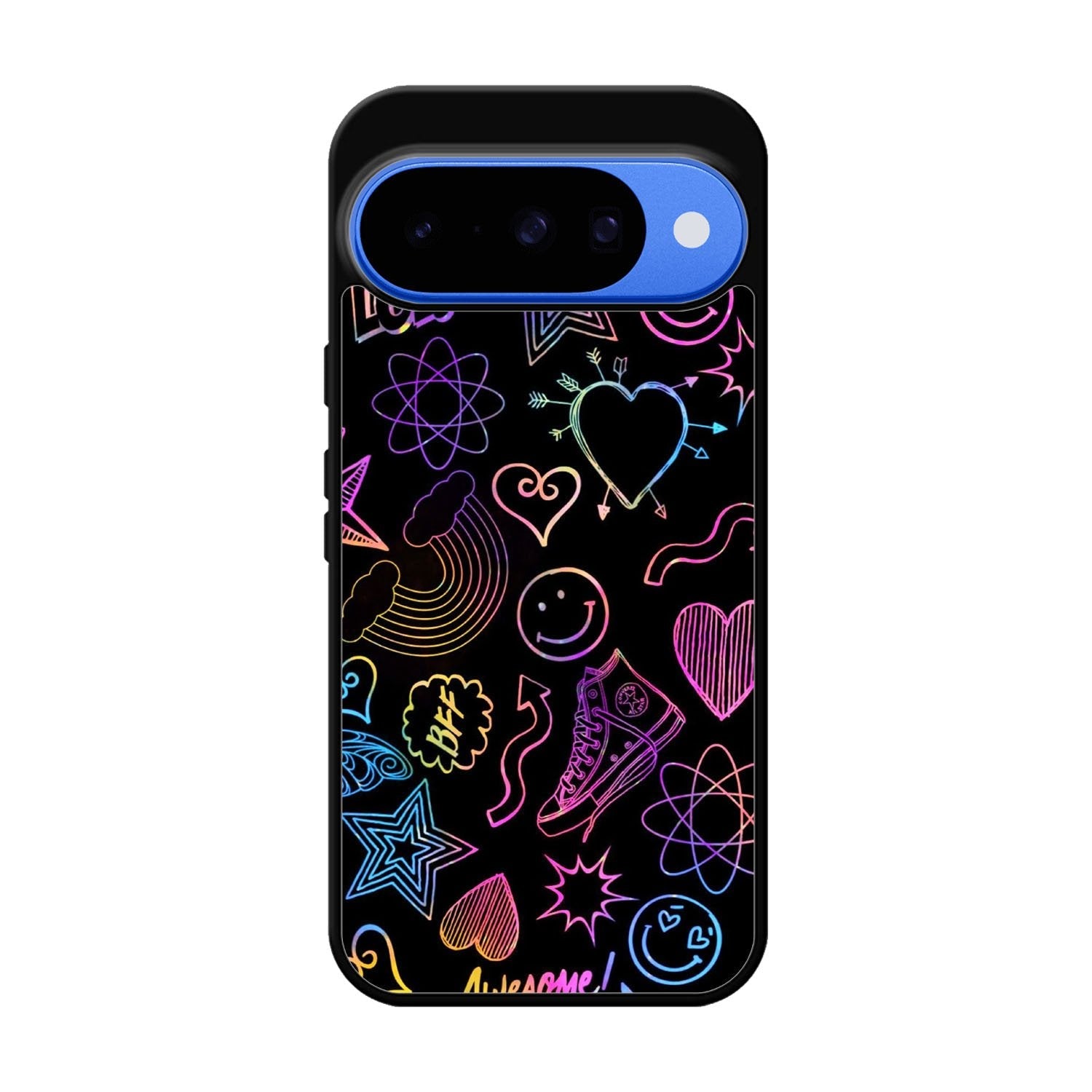 Neon Doodles Google Pixel 10 Case OV9467