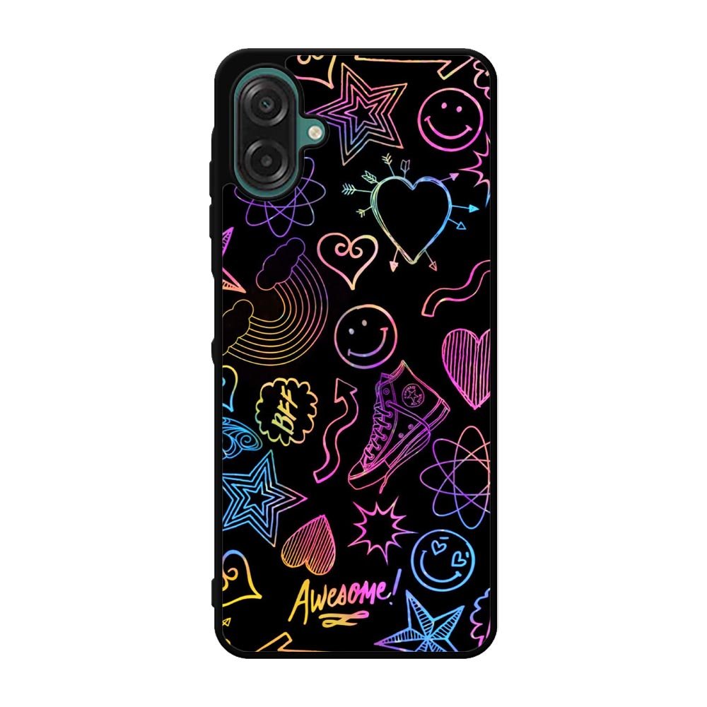 Neon Doodles Samsung Galaxy A07 Case OV9467