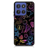 Neon Doodles Motorola Moto G Stylus 5G 2025 Case OV9467