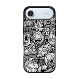 Black Doodle iPhone Air Case OV9476