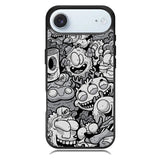 Black Doodle iPhone 17 Air Case OV9476