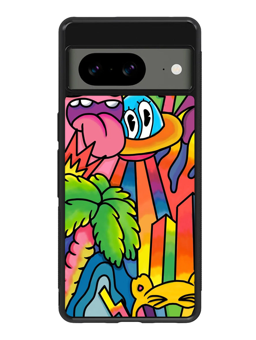 Drawing Vexx Doodles Google Pixel 8A Case QC9484