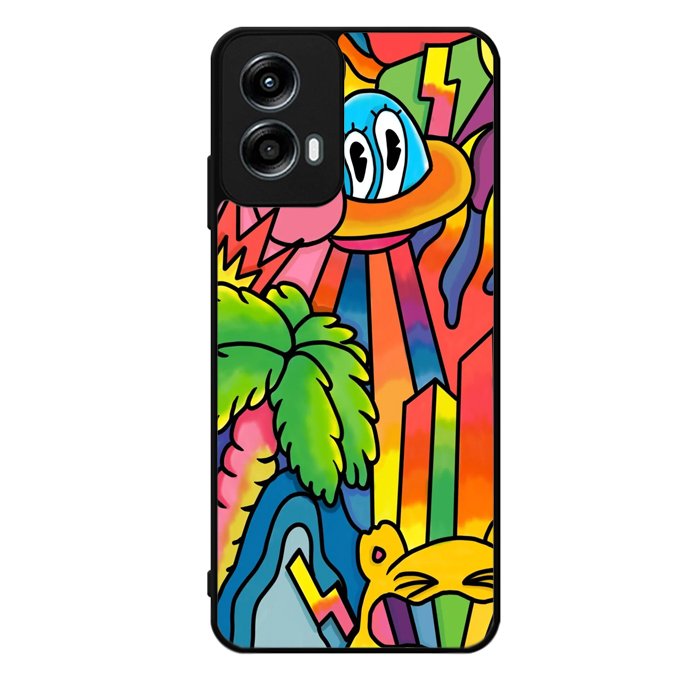 Drawing Vexx Doodles Motorola Moto G Play 2024 Case OV9484