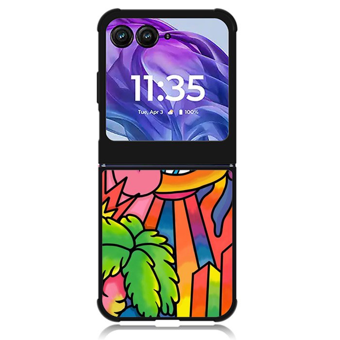 Drawing Vexx Doodles Motorola Moto Razr Plus 2024 , Moto Razr+ 2024 Case OV9484