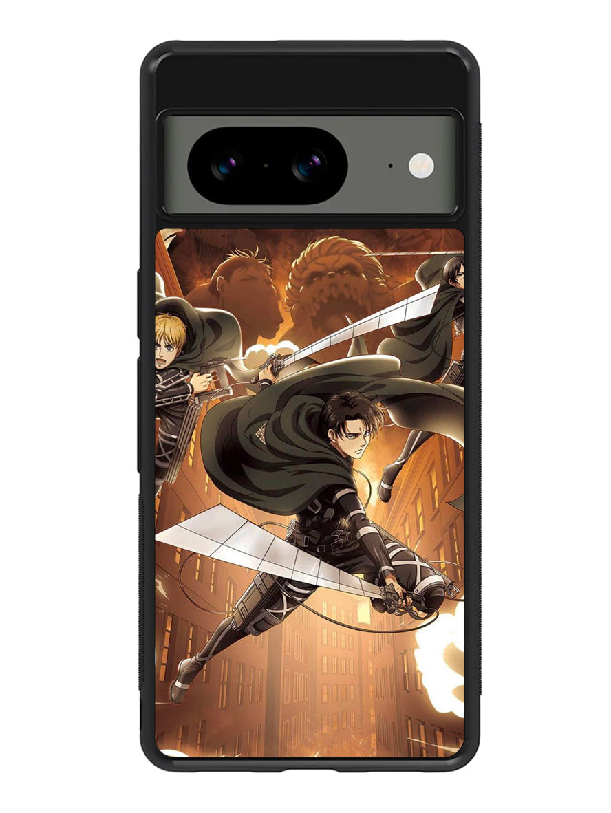 Attack on Titan Season 4 Google Pixel 8 Case QC9472