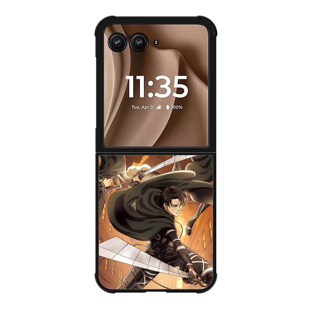 Attack on Titan Season 4 Motorola Moto RAZR Plus 2025 Case OV9472