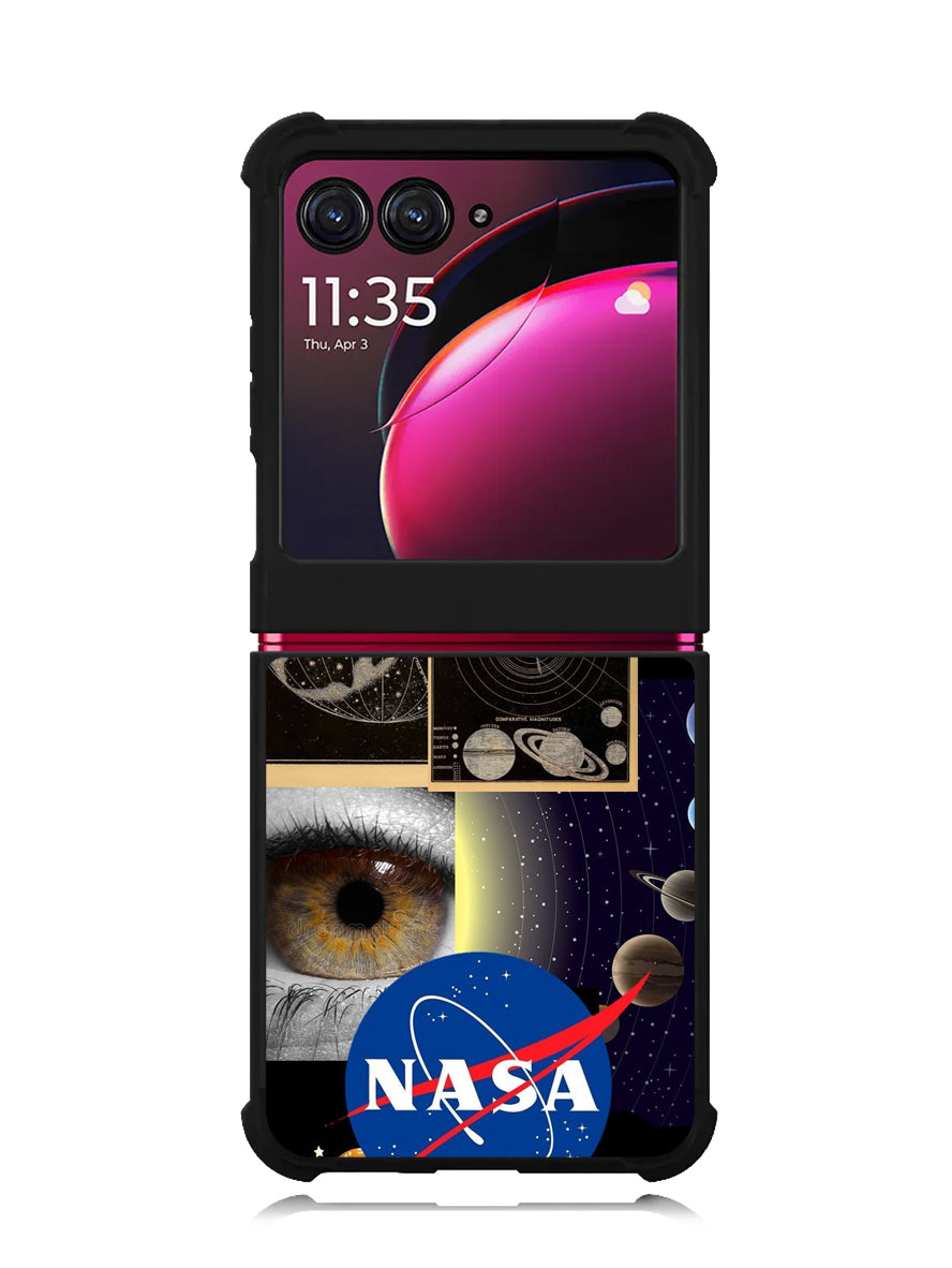Vintage Nasa Aesthetic Motorola Moto Razr Plus 2023 , Moto Razr+ 2023 Case OV9433