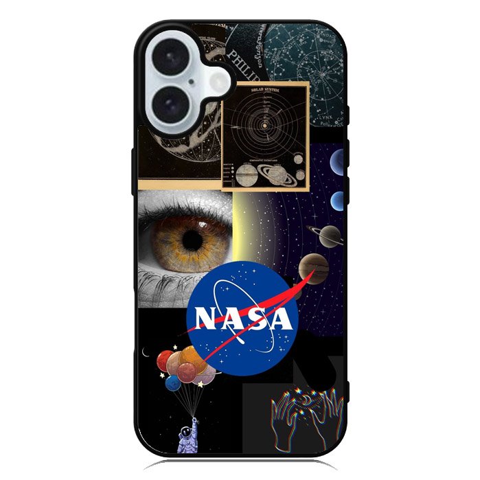 Vintage Nasa Aesthetic iPhone 16 Case QC9433