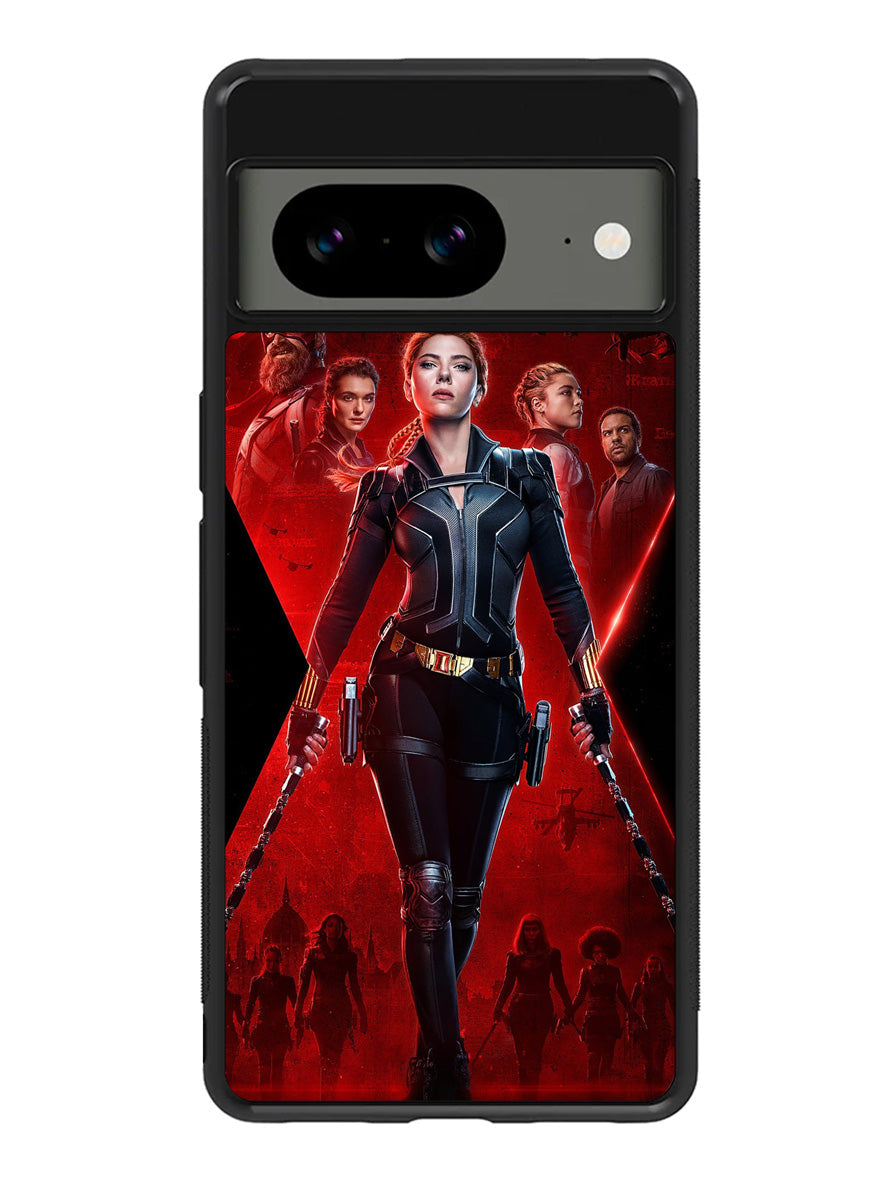 black widow Google Pixel 8 Case QC9477