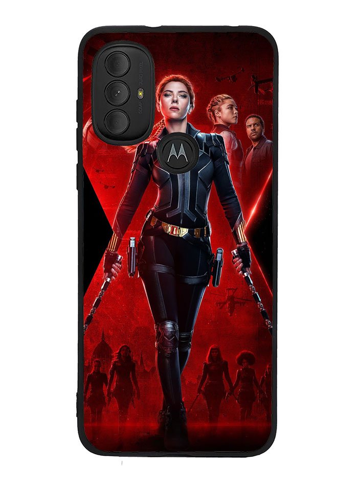 black widow Motorola Moto G Pure 2021 , Moto G Power 2022 Case OV9477