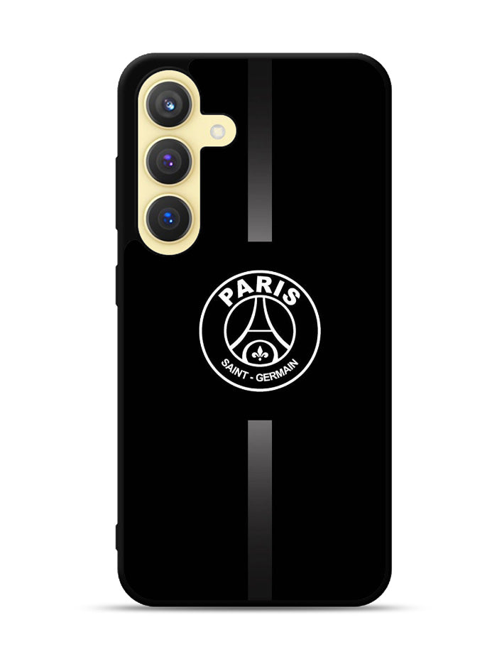 PSG Black Logo Samsung Galaxy S24 FE 5G Case OV8658