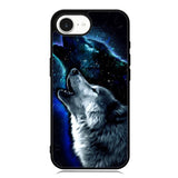 Wolf Black White iPhone 16e Case OV8675