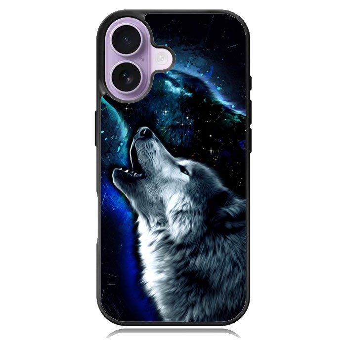 Wolf Black White iPhone 17 Case OV8675