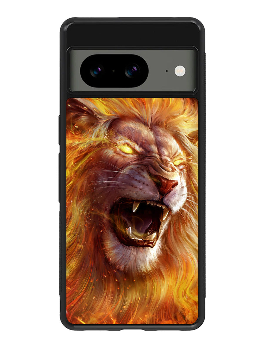 Golden Lion Google Pixel 8A Case QC8652