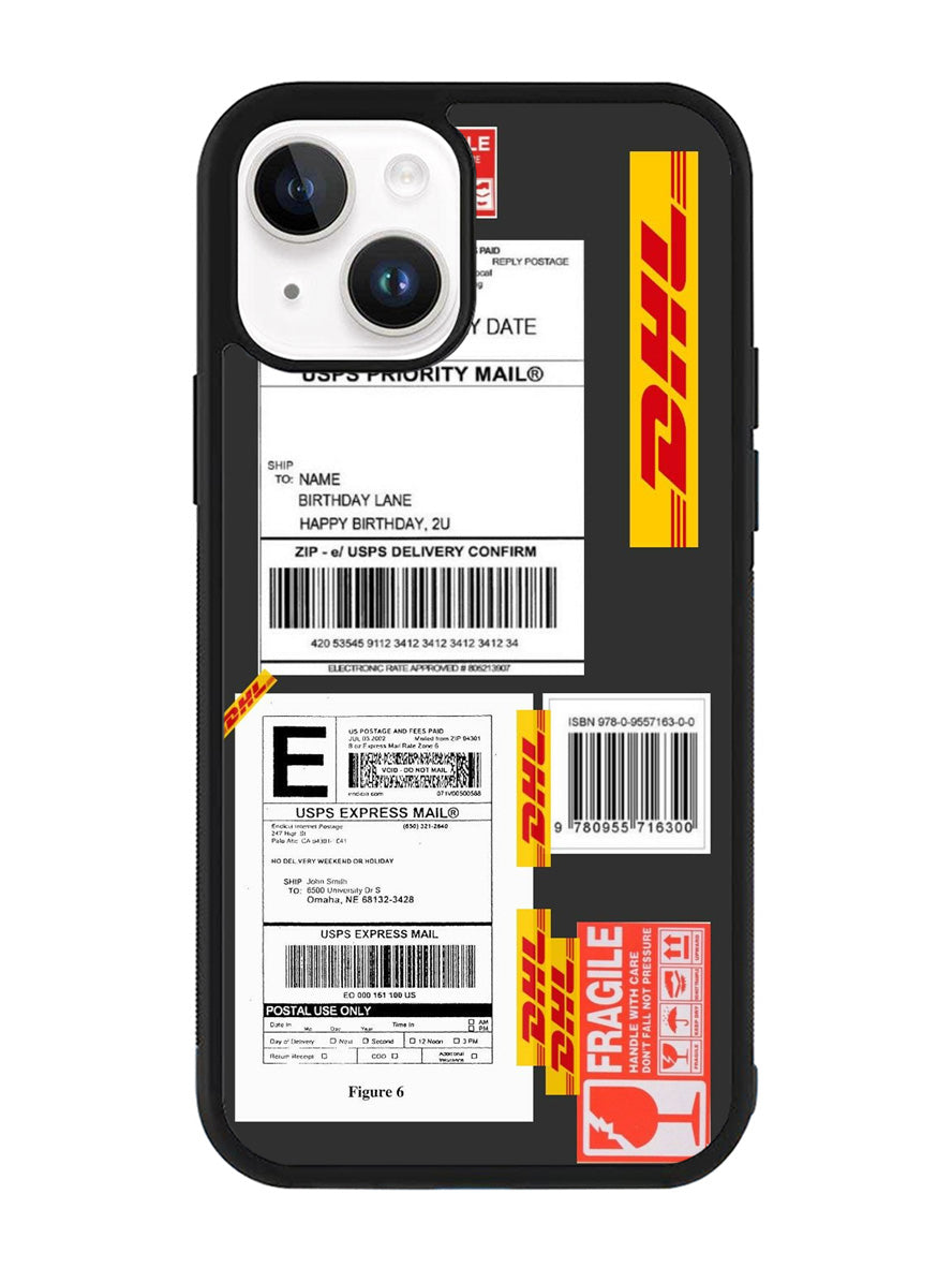 DHL Birthday Date iPhone 14 Case QC8682
