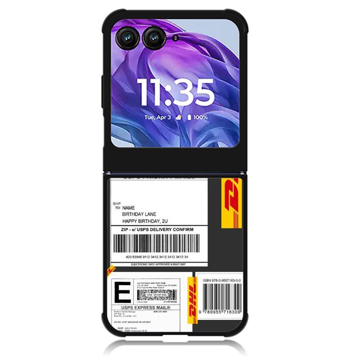 DHL Birthday Date Motorola Moto Razr Plus 2024 , Moto Razr+ 2024 Case OV8682