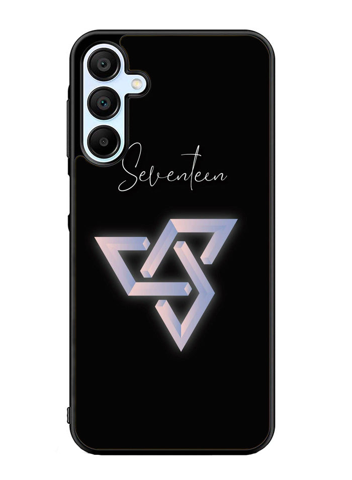 Seventeen Black Logo Samsung Galaxy A35 5G Case OV8664