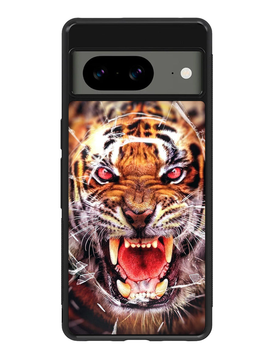 Angry Tiger Roar Google Pixel 8 Case QC8676