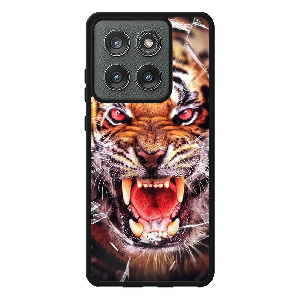 Angry Tiger Roar Motorola Moto Edge 2025 Case QC8676