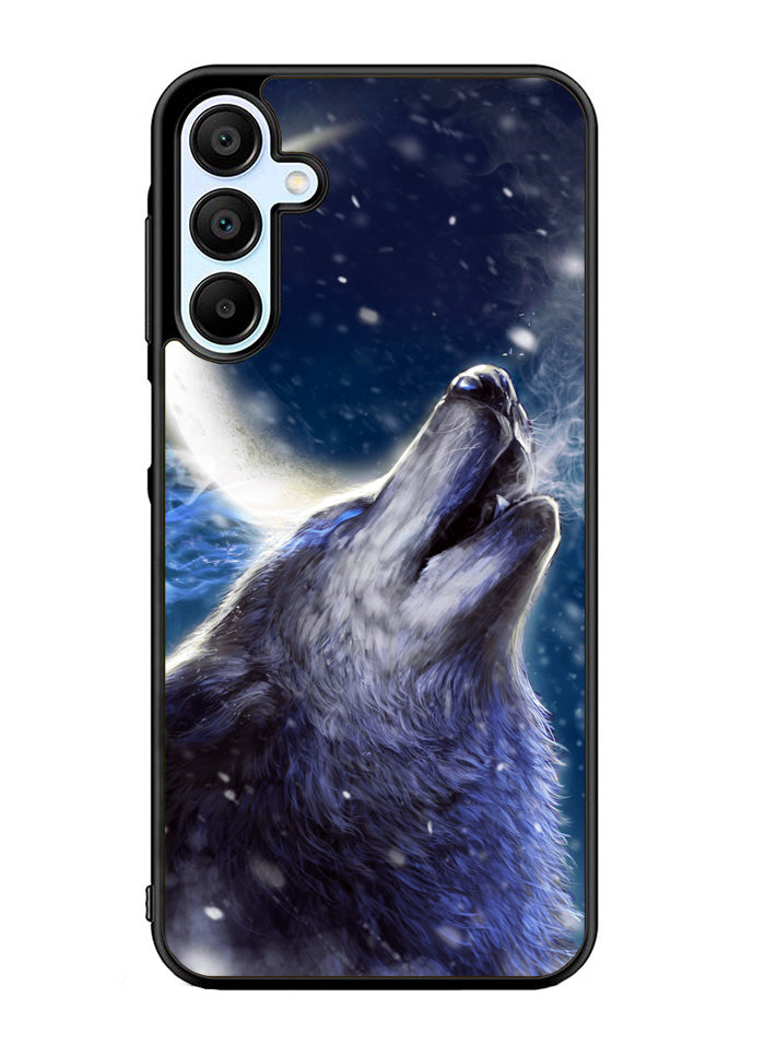 White Wolf Samsung Galaxy A35 5G Case OV8672