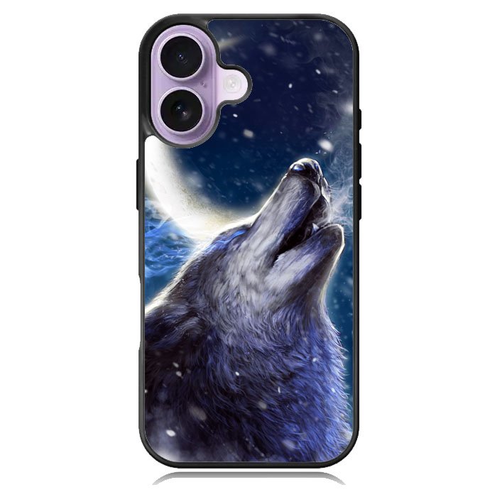 White Wolf iPhone 17 Case OV8672