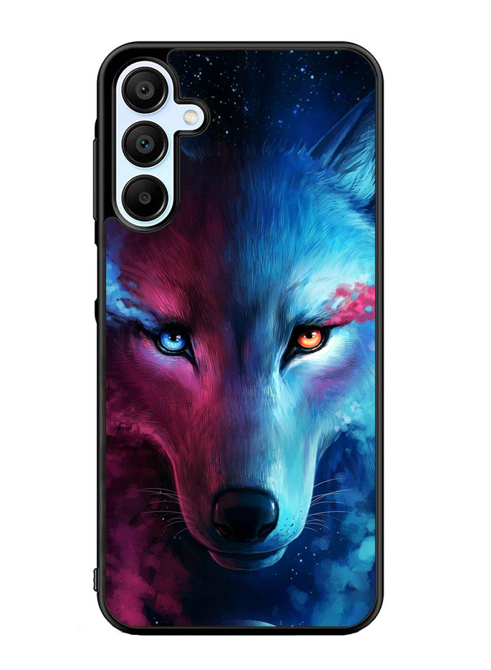 Wolf Art Blue Red Samsung Galaxy A15 5G Case OV8673